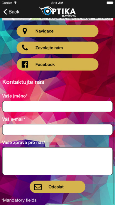 Optika Slavíková screenshot 4