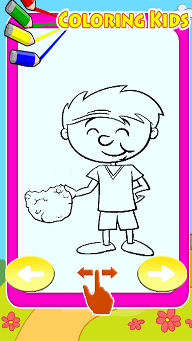 Coloring Book Games Draw Cookie Page screenshot 2
