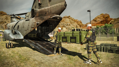 Offroad Army Truck – Cargo Ship & Flight Simulator screenshot 4