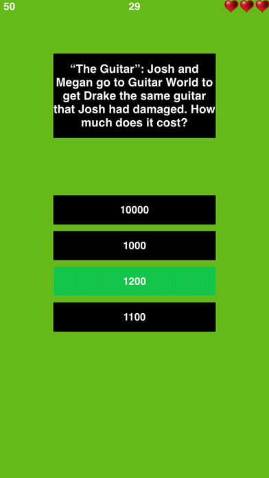 Trivia for Drake and Josh -American TV Sitcom Quiz screenshot 3