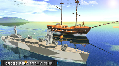 Caribbean Naval Fleet Hit Pirate Ships - 3D War screenshot 4