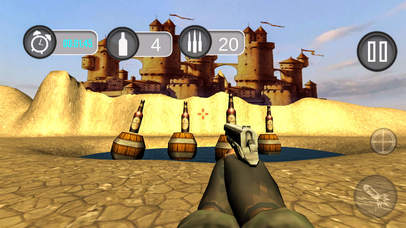 Bottle Shooting Game 3D – Expert Sniper Academy screenshot 3