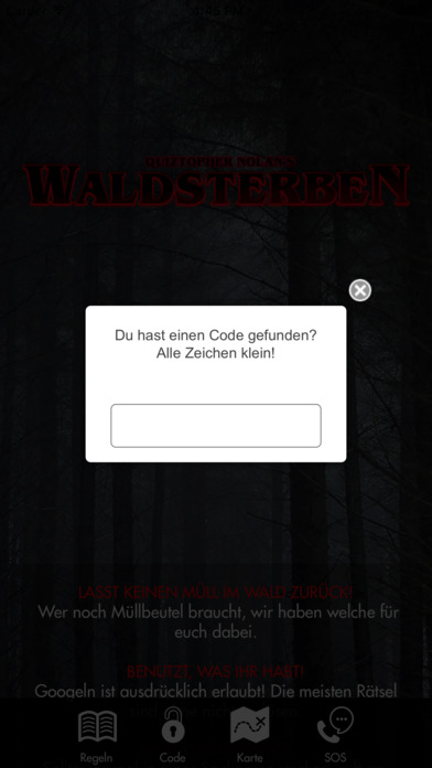 Waldsterben screenshot 2