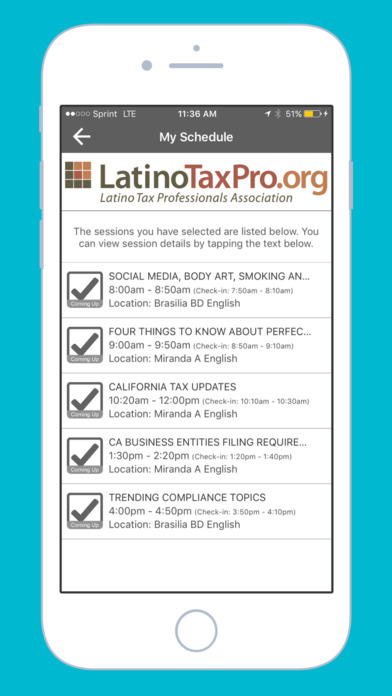 Latino Tax Events screenshot 4