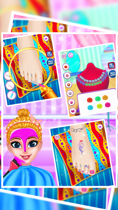 Princess Salon & Makeover - Girls game screenshot 2