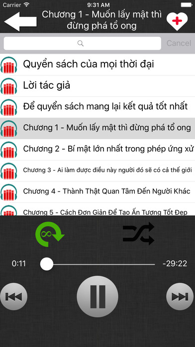 Đắc Nhân Tâm Sách Nói Tiếng Việt screenshot 2