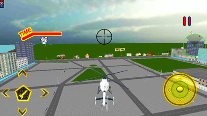 Cop Helicopter Flight Sim 3D- Pilot Chase Criminal screenshot 4