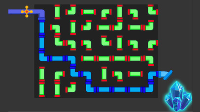 Plumber Puzzle : Glow Color Pipe Classic Games screenshot 3