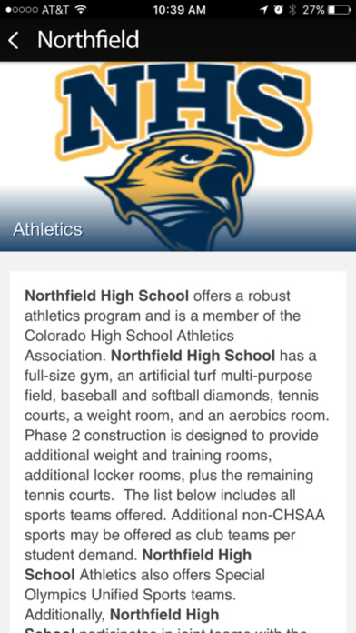 Northfield High School screenshot 4