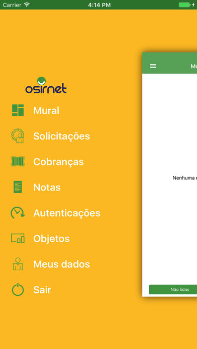 Portal Osirnet screenshot 3