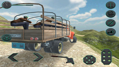 Off Road Cargo Truck: Hill Driving Simulator 2017 screenshot 3