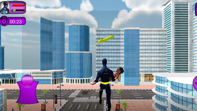 Police Spider Hero City Rescue - Flying Superhero screenshot 2