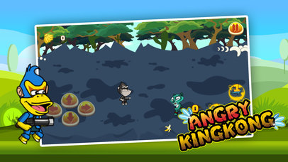 Angry Monkey Kong Run screenshot 2