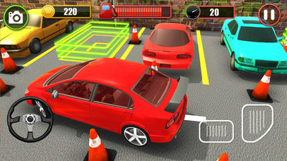 Real Valet Car Parking Simulator: Driving School screenshot 3