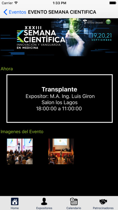 Eventos Herrera Llerandi screenshot 2