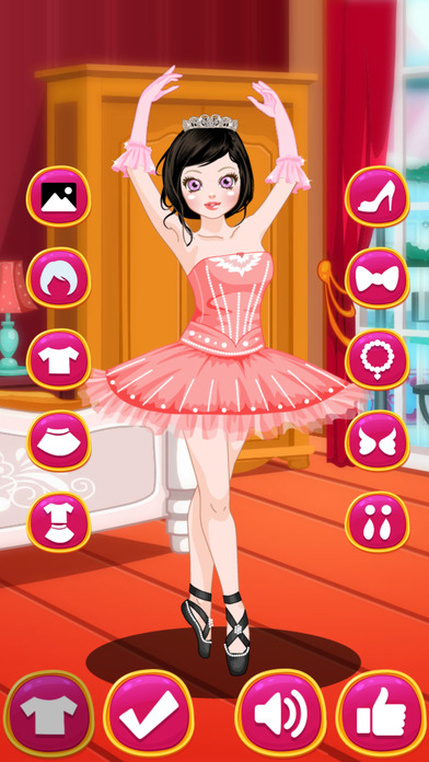 Ballerlina Girls Dress Up Beauty Game screenshot 3