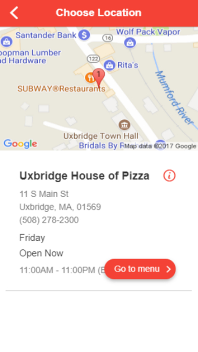 Uxbridge House of Pizza screenshot 2