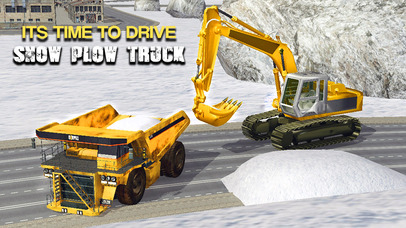 Excavator Snow Rescue: Winter Truck Hill Simulator screenshot 3
