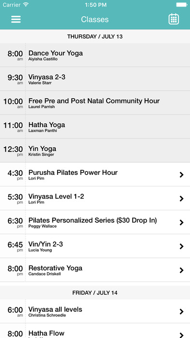 Purusha Yoga screenshot 3