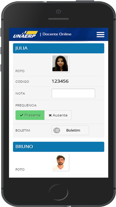 Docente Online Mobile screenshot 3