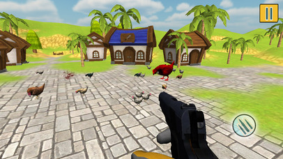 Angry Chicken Shooting 3D screenshot 3