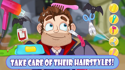 Crazy Monster Shave - Hair Beard Shave Salon Game screenshot 4