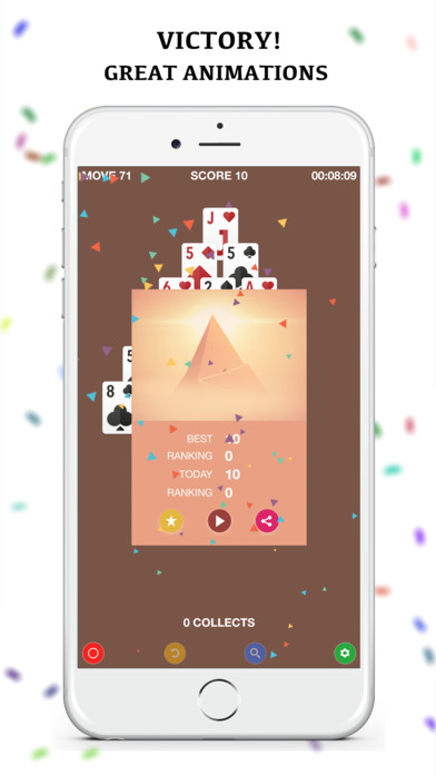 Pyramid Solitaire Board Game screenshot 3