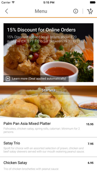 Palm Pan Asia Restaurant screenshot 3