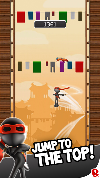 Screenshots of NinJump for iPhone