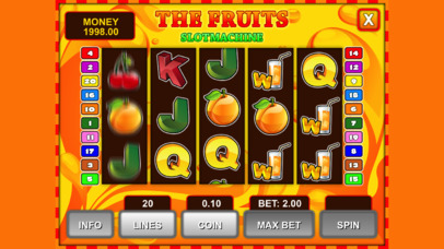 The Fruits slot machine screenshot 3