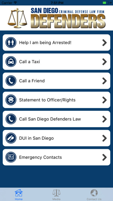 San Diego DUI Help App screenshot 2
