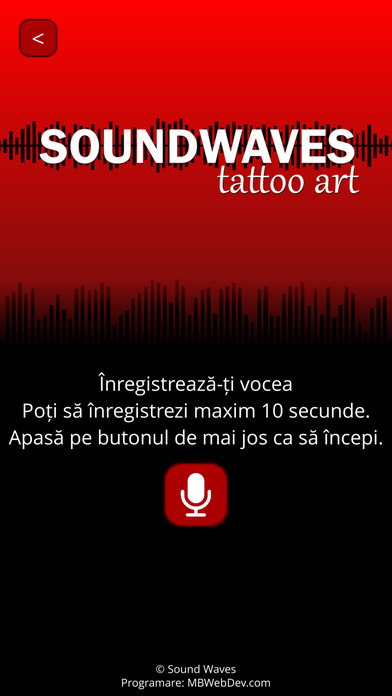 SoundWaves Tattoo screenshot 3