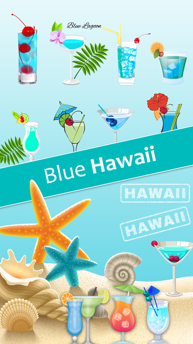 Blue Hawaii Fantasy Stickers screenshot 2