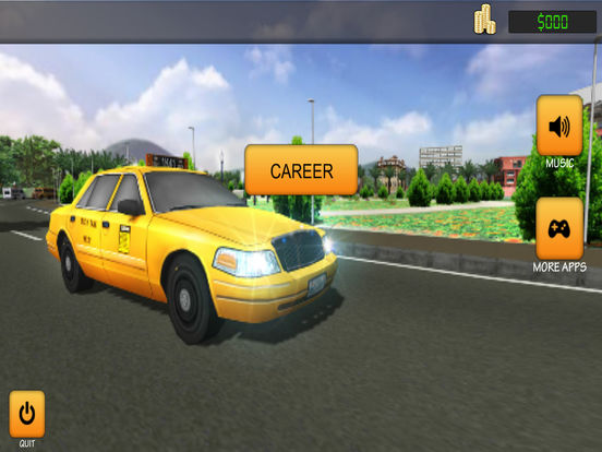 Taxi Simulator 2017: City Car Driving screenshot 8