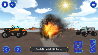 Multiplayer Cars Battle Wars screenshot 3