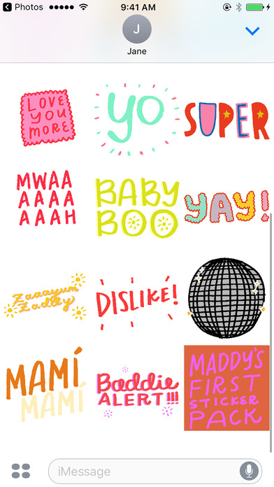 Maddy's First Sticker Pack screenshot 3