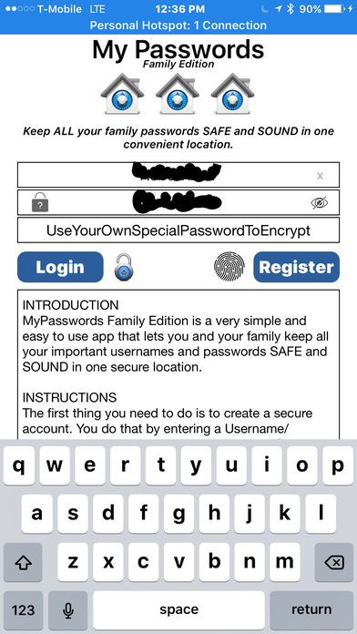 My Passwords - Safe and Sound screenshot 3