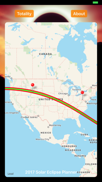 Solar Eclipse Planner Pro - Great American Eclipse screenshot 2