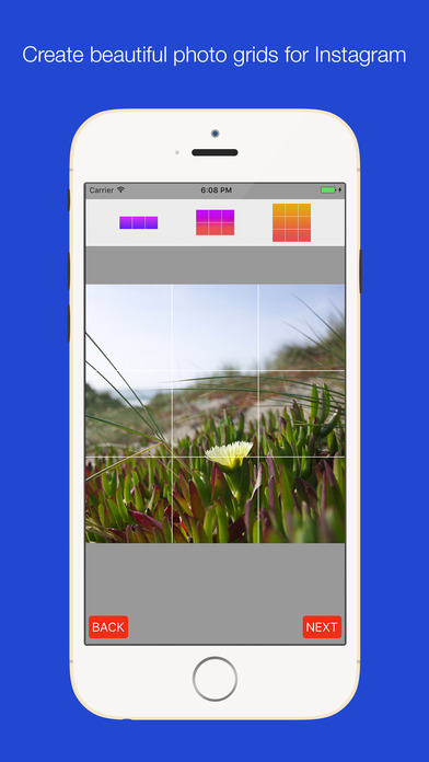 Photo Splitter: Giant picture grids for Instagram screenshot 2