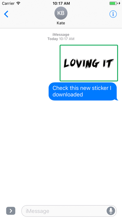 W Stickers screenshot 3