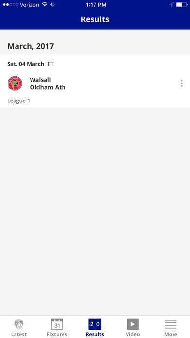 Oldham Athletic Official App screenshot 3