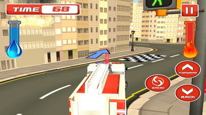 Fire Brigade Rescue Truck Simulator screenshot 3