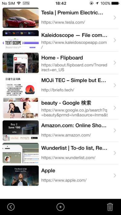 MOJi Web Browser for Languages screenshot 3