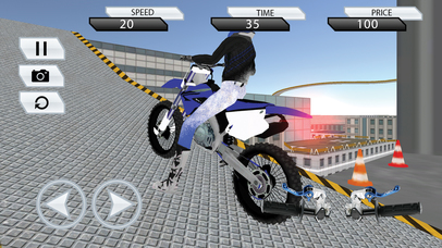 Stunt Bike Roof Jumping 3D screenshot 3