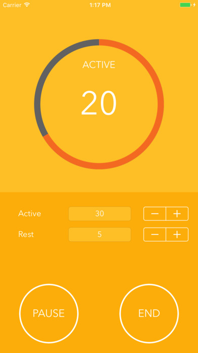 Interval Timer for HIIT Workout screenshot 2