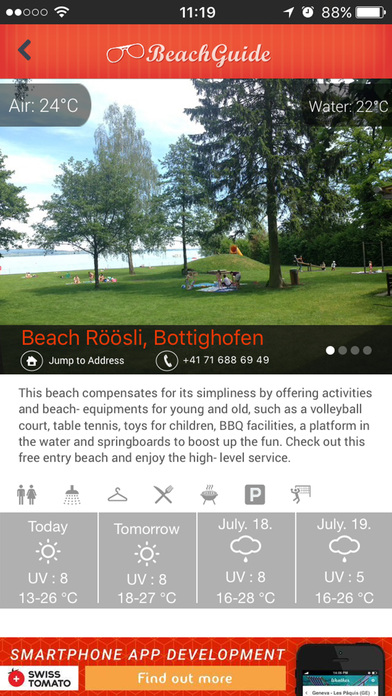 Lake Constance - Beach Guide screenshot 2