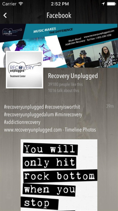 Recovery Unplugged screenshot 2