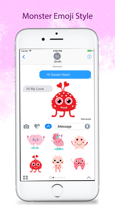 Cute Monsters and Emojis screenshot 4