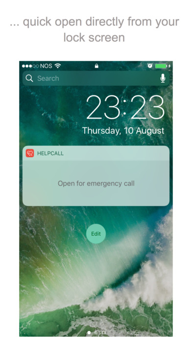 HelpCall - Emergency call screenshot 2