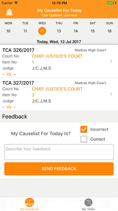 Legal Astra High Court Client screenshot 2